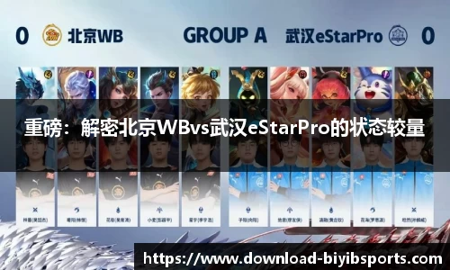 重磅：解密北京WBvs武汉eStarPro的状态较量